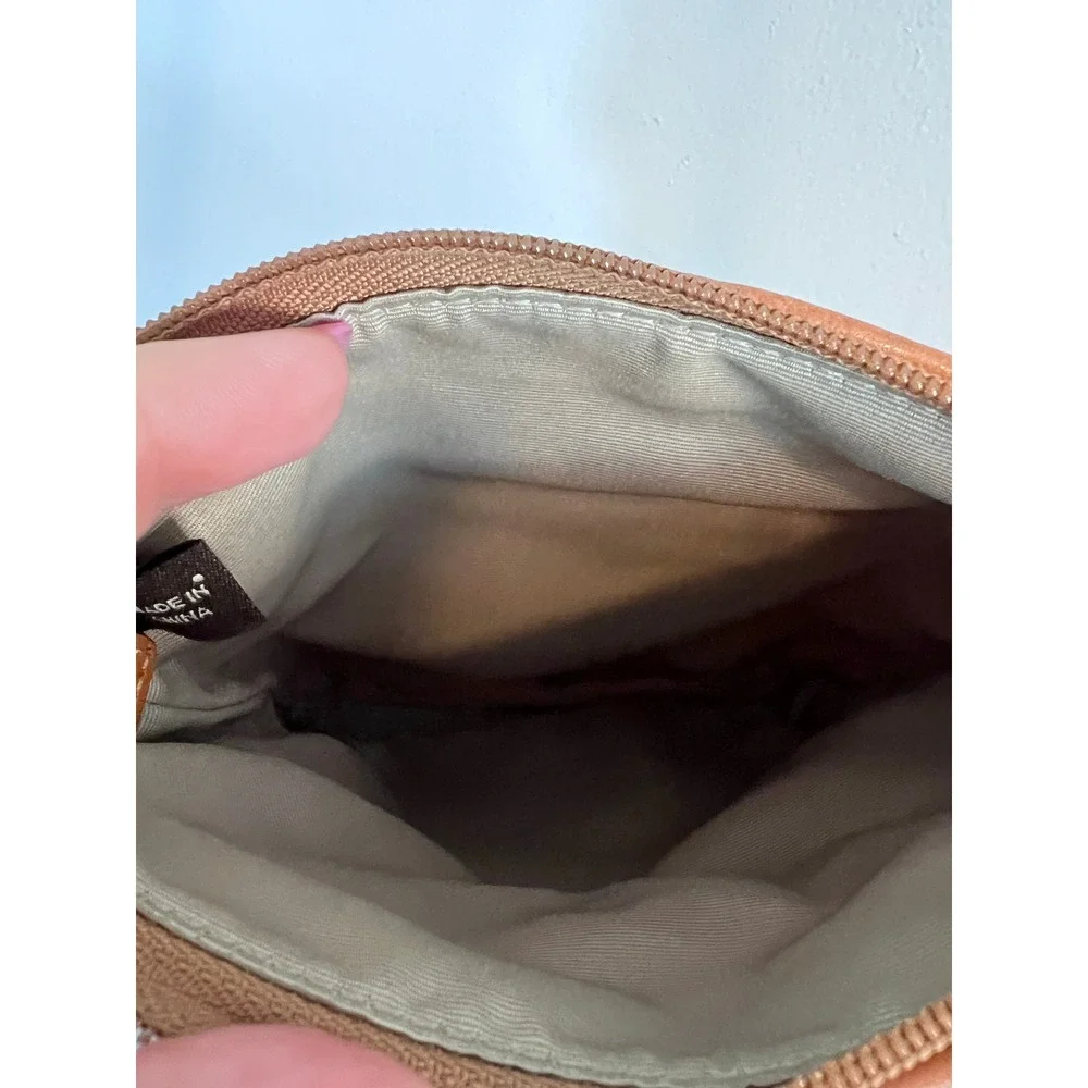 Coach Scribble Signature C Multi Color Canvas Crossbody Bag Pink White Small